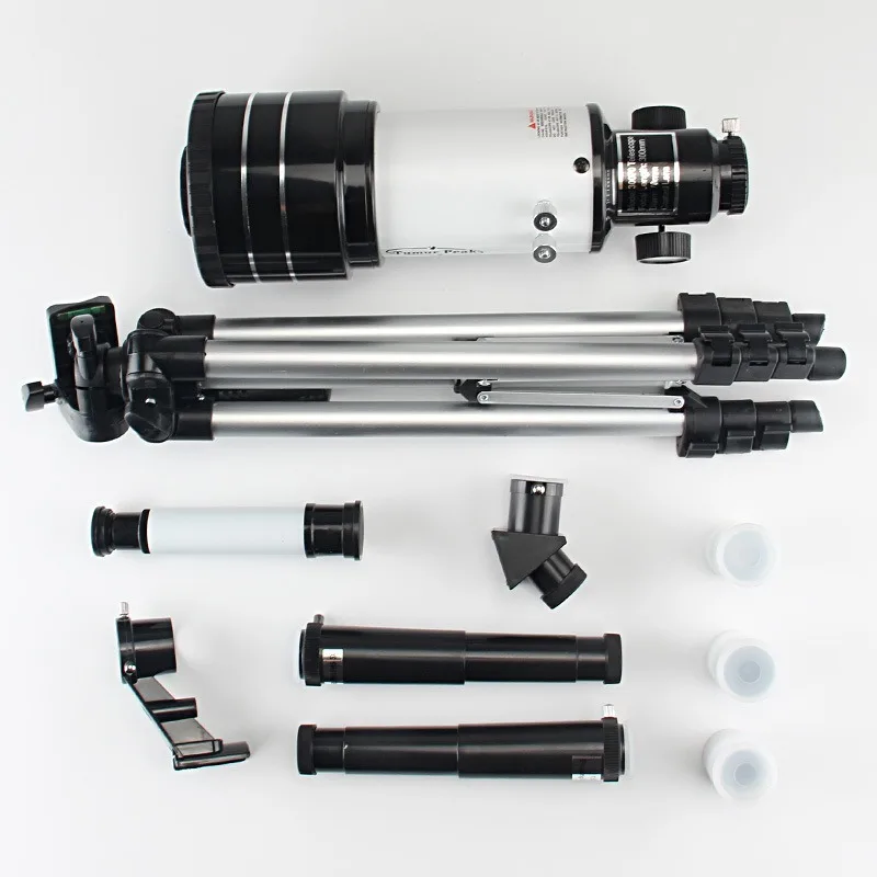 

Телескоп, телескоп для взрослых, рефракторные телескопы с диафрагмой 70 мм и диафрагмой 400 мм для начинающих астрономии со штативом с креплением AZ и телефоном A