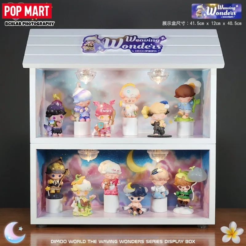 

Genuine POP MART DIMOO World The Weaving Wonders Blind Box Anime Figure Ornament Collection Cute Toys Mystery Gift