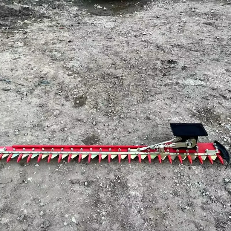 For 1.8m Finger Bar Mower Hedge Cutter Industrial Grade Hydraulic Digger Tractor Compatible KF18HC Model 200mm Max Cutting