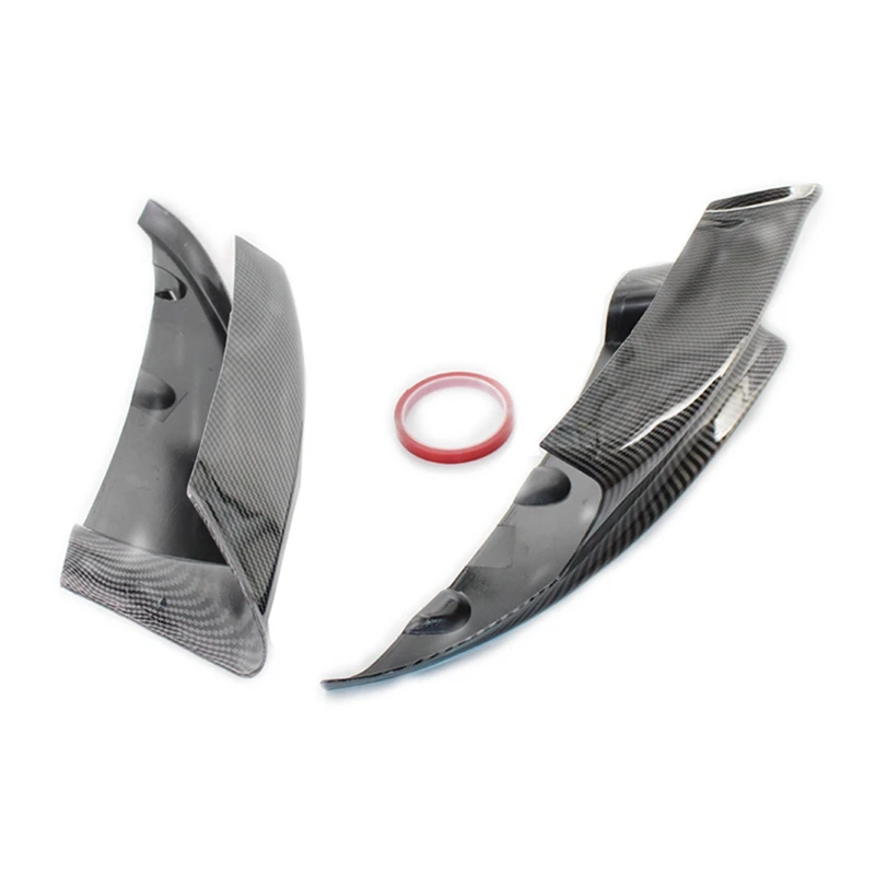 Carbon Fiber Style Front Bumper Splitter Spoiler Lip For BMW E92 E93 M3 2007-2013 Replacement Parts Accessories