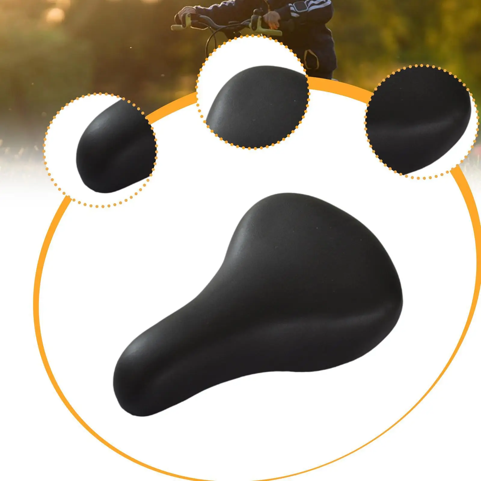 سرج دراجة للأطفال عالمي سهل التركيب، وسادة مقعد دراجة للأطفال للأولاد والبنات ودراجات الأطفال #5