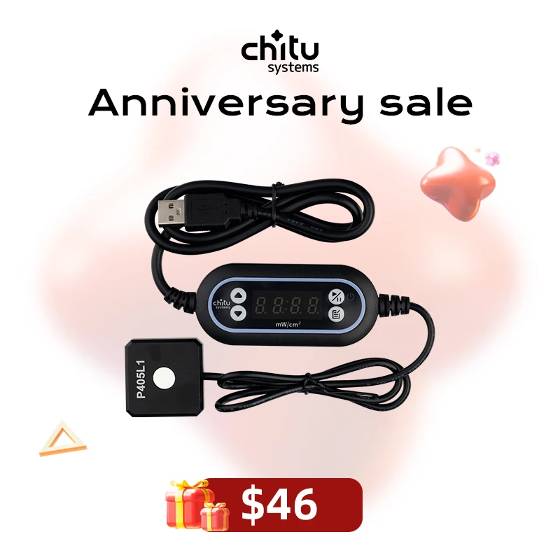 Chitu systems UV meter for resin 3d printers 405nm UV light meter