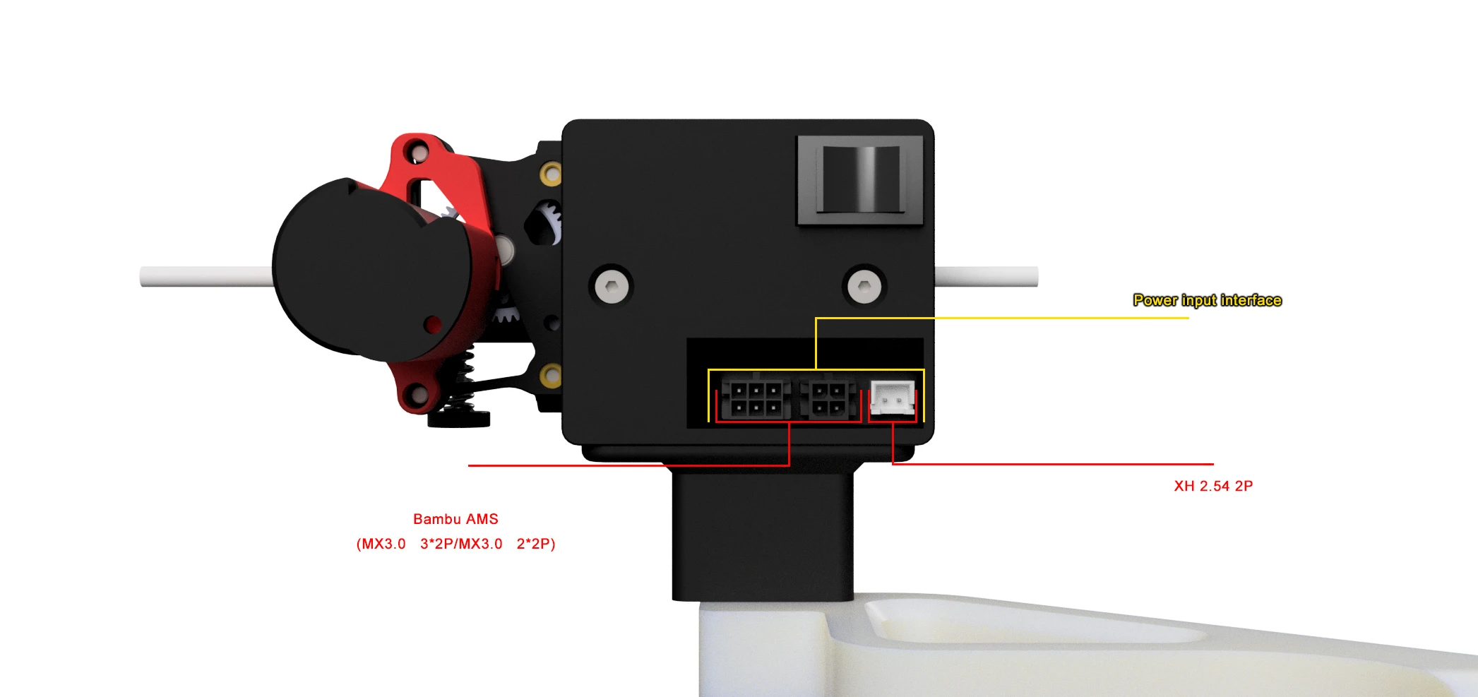 Seleadlab TPU Feed Assist Module Einfaches Zuführgerät, geeignet für 3D-Druckerteile für Bambu Voron alle FDM-Drucker – Detail 5