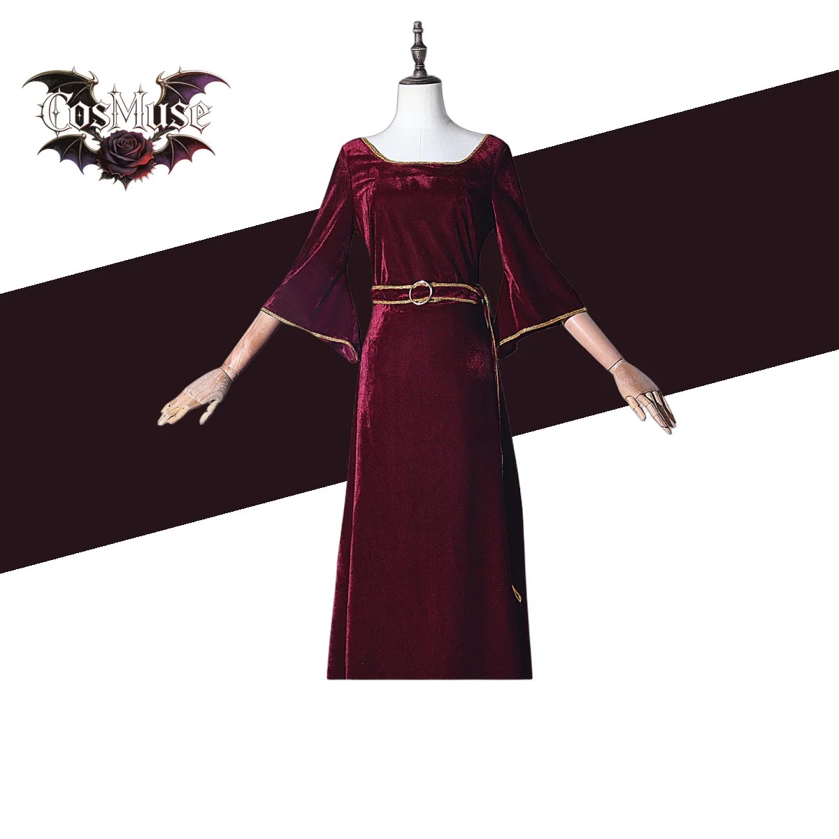 

Adult Anime Mother Gothel Cosplay Costume Dress Madame Gothel Lady Outfit for Halloween Party Women's Adult Size