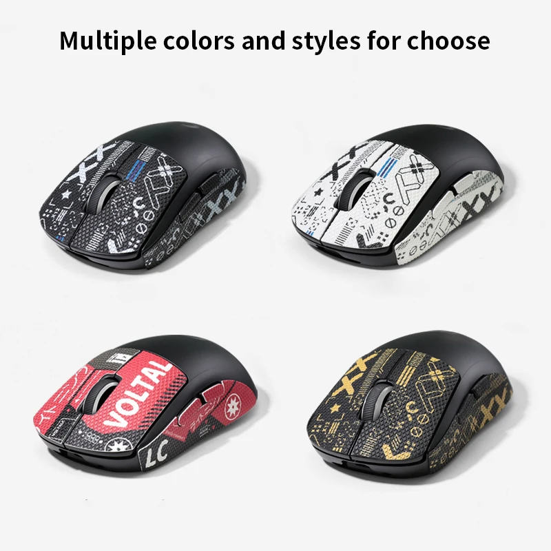 Cinta de agarre de ratón para Logitech G PRO / G PRO X, pegatina superligera, antideslizante, resistente al sudor, hecha a mano