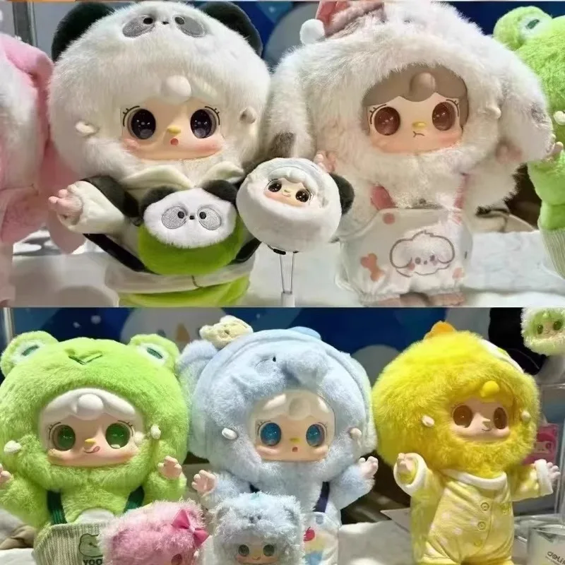 Novo yooki 400% genuíno bonito animal de estimação sonho série caixa cega kawaii anime figura decoração jogar pingente bonito menina brinquedos aniversário presente