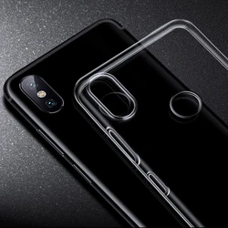 For Xiaomi Mi A2 Lite Case Transparent Crystal TPU Soft Cover For Xiaomi Mi A2 lite Clear Phone Cases