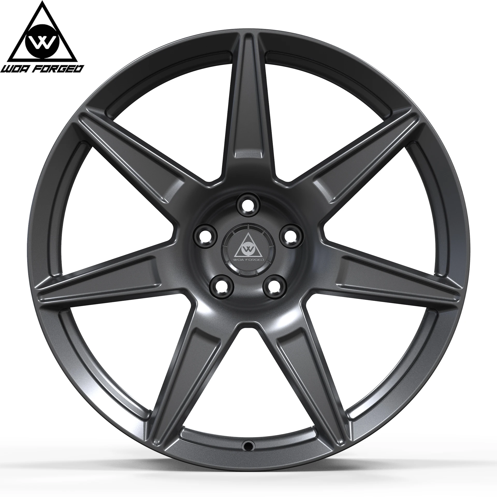 

Forged Mustang Cobra Wheel Gun Grey Finish 19 20 21 Inches Deep Dish Multi Spokes GT500 Original Equipment 5x120 5x114.3 for E90