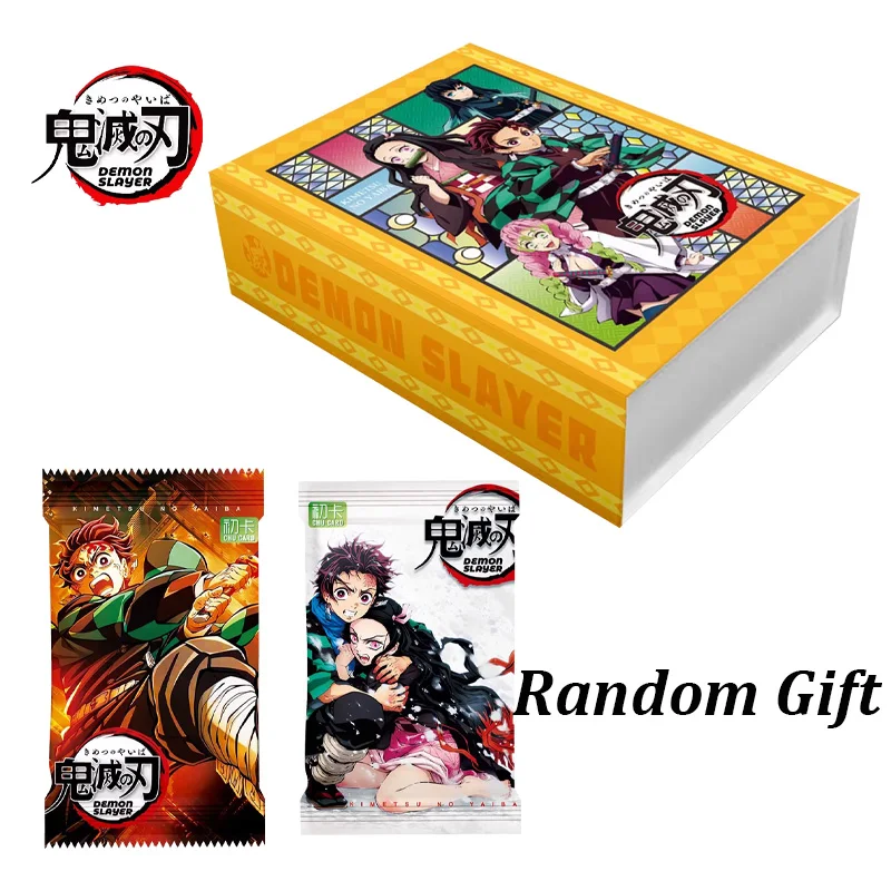 Demon Slayer Cards Kimetsu no Yaiba Trading Cards Anime Collection Cards TCG Collectible Gift for Fans