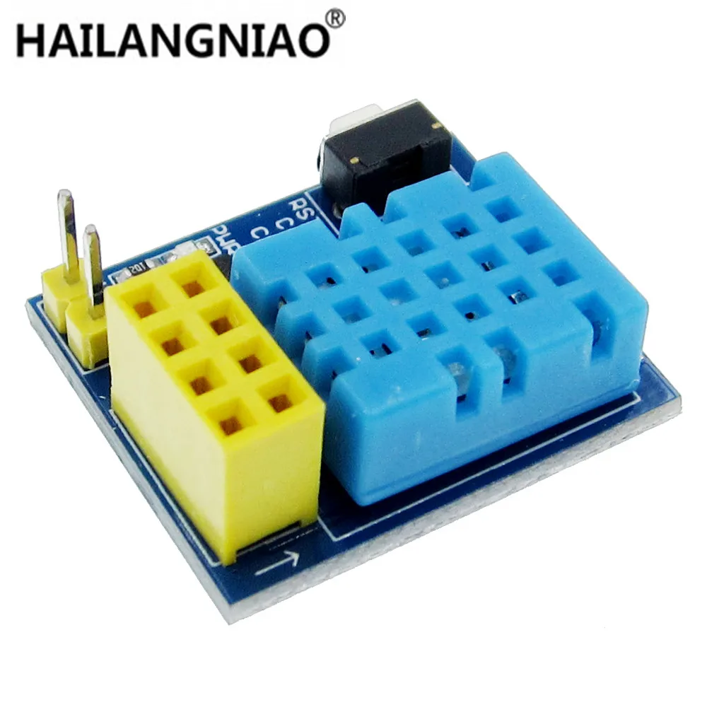 ESP8266 ESP-01 ESP-01S DHT11 وحدة استشعار درجة الحرارة والرطوبة esp8266 Wifi NodeMCU المنزل الذكي IOT لتقوم بها بنفسك عدة