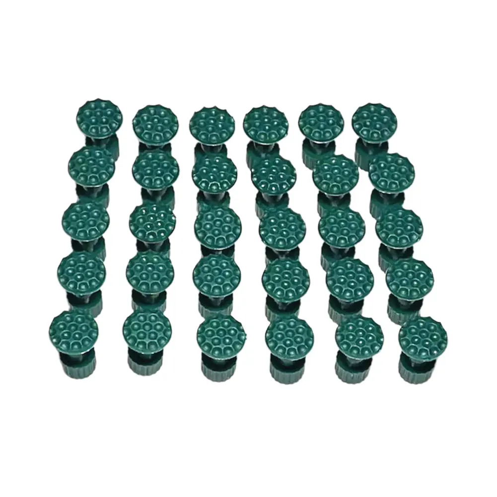 30pcs Car Dents Puller Pulling Tabs Paintless Dent Repair Hail Removal Set For All Puller Tools Green Diagnostic Tools