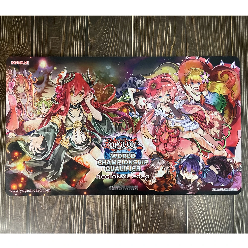 

Yu-Gi-Oh Traptrix Rafflesia Card Pad Playmat YGO Mat TCG YuGiOh Mat-158