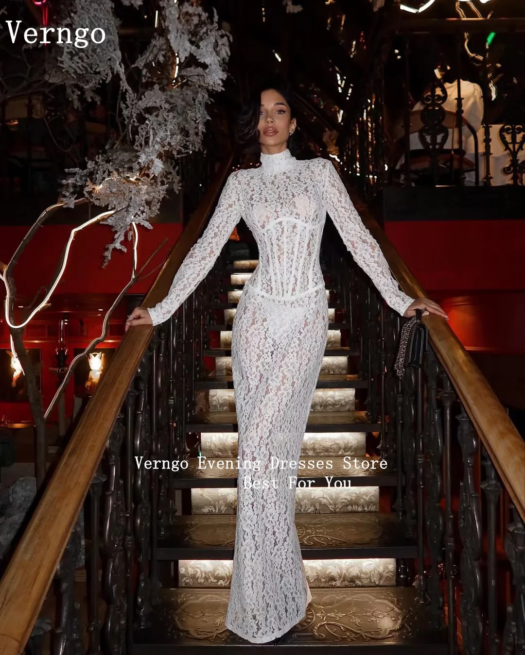 neutral evening dresses KissProm main image 0