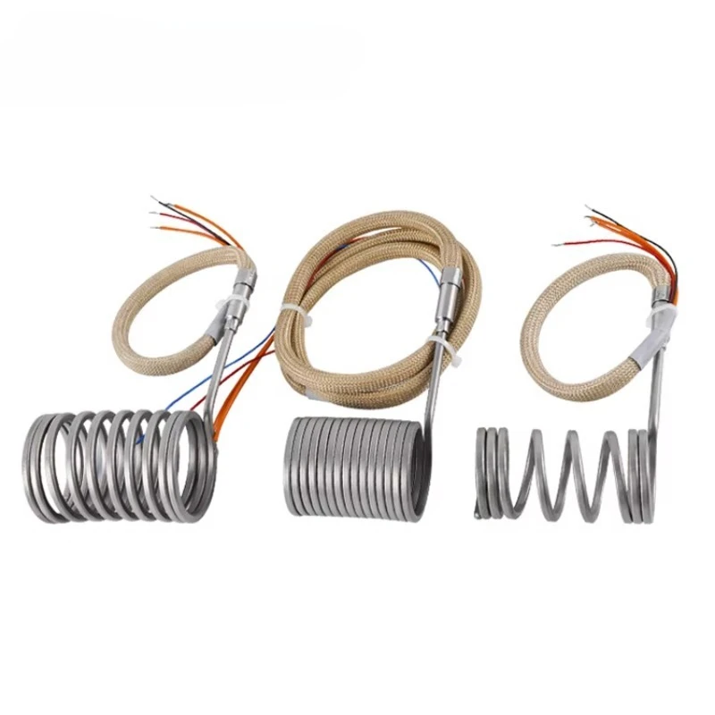 220v 1000w Stainless Steel Electric Resistance Hot Runner Heater Elements Spiral Heater Coil
