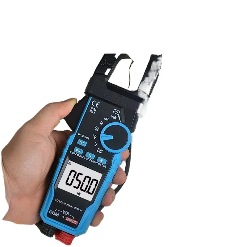 

600A True RMS Auto Range Digital Clamp Meter AC Current Resistance Diode Multimeter