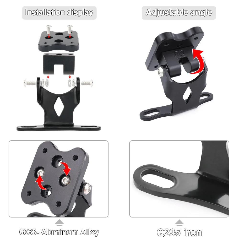 Motorbike GPS Handlebar Clamp Navigation Mount Fit For Yamaha Tracer 7 Tracer 7 GT 2016-2023 GPS Phone Holder Stand Bracket