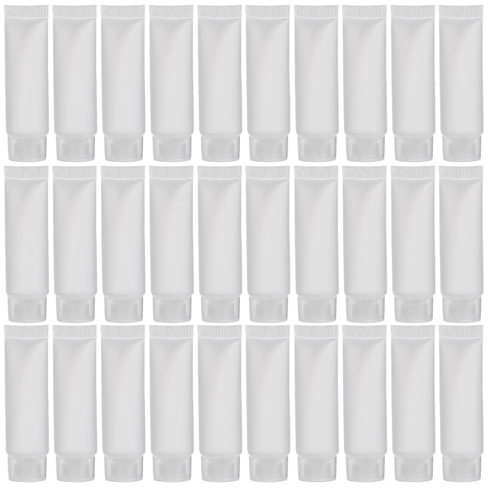 

50pcs Reusable Travel Bottles for Lotion Shampoo Face Wash Refillable Liquid Containers Portable Jars Toiletry Tube Set