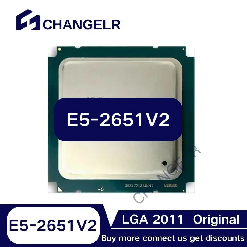 

E5-2651V2 SR19K 12 ядер 24 потока LGA2011 22 нм E5-2651 V2 E5 2651 V2 LGA2011