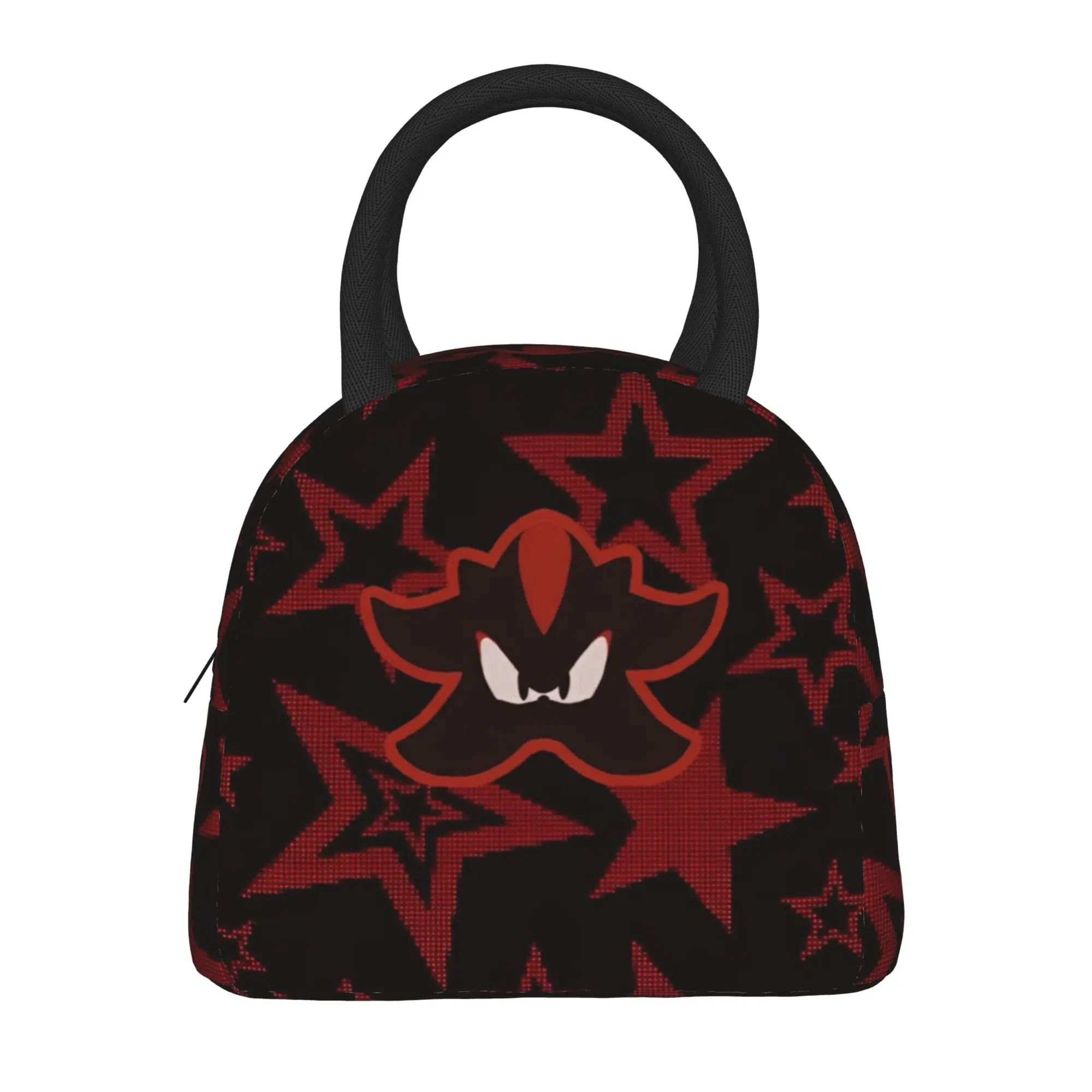 Shadow The Hedgehogs  Insulated Lunch Bag Thermal Bag Lunch Container Lunch Box Tote Food Storage Bags Beach  Picnic