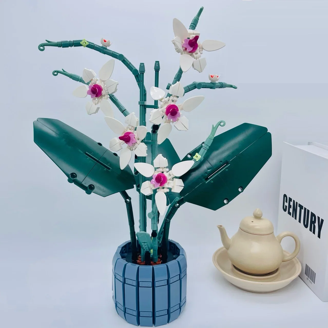 Nieuw Boeket Rose Bouwsteen Bakstenen Unziptoy Potillustratie Vakantie Vriendinnen Cadeau Diy Moc Huisdecoratie Bloemen