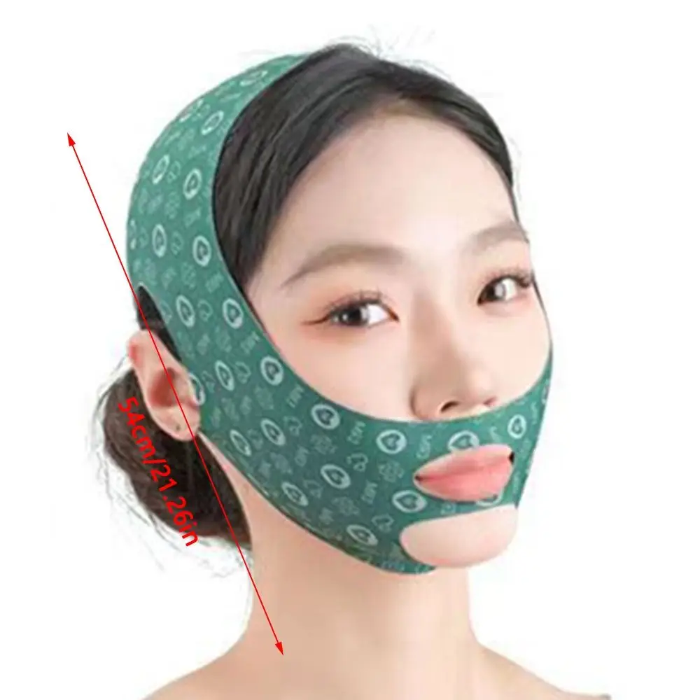 Duplo Chin Redutor Face Lifting Belt, Facial Slimming Strap, Face Sculpting Máscara Do Sono, V Linha Shaping Máscaras, Design De Beleza