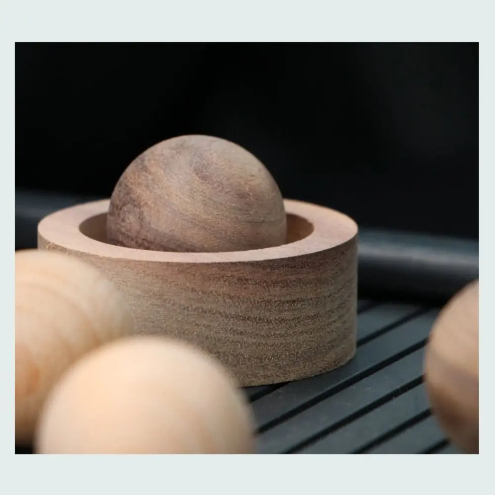 Spherical Essential Oil Diffuser Wooden Expanded Fragrant Wood Long-lasting Aromatherapy Inhaler Home Bedroom Ornaments