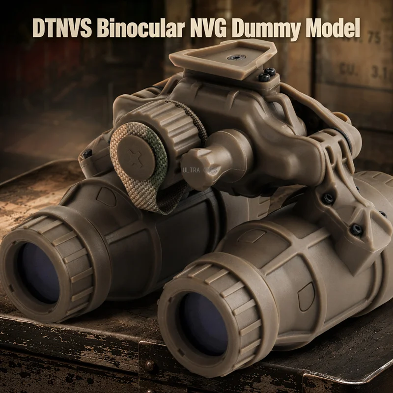 Tactical DTNVS Binocular NVG NO FUNCTION Model Hunting Side Flipping Nylon Dummy Night Vison Goggle Simulation Dummy Props