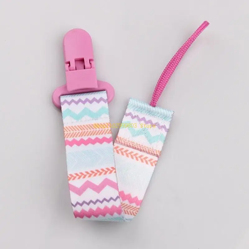

Baby Pacifier Clip Cartoon Pattern Pacifier Strap with Fun& Attractive Design Pacifier Clip Shower Gift for Boys Girls J0MF