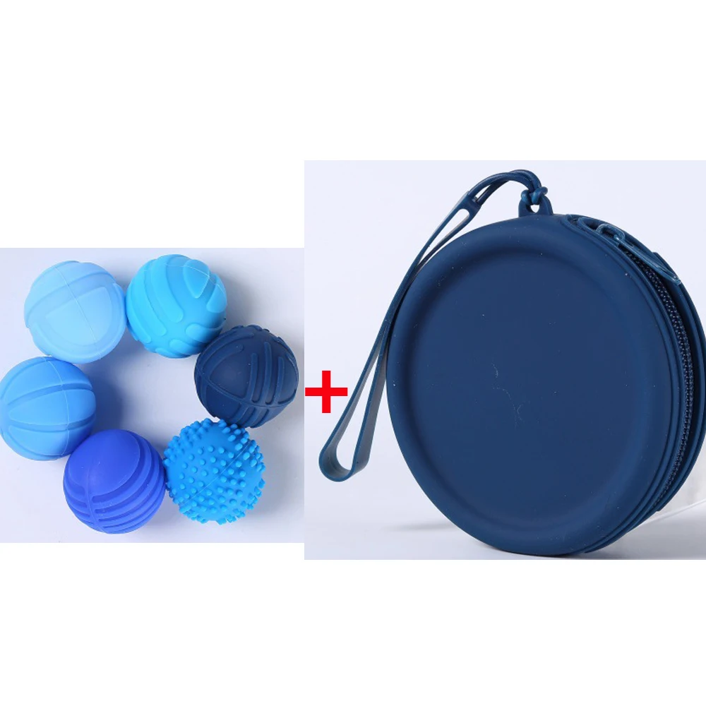 자석 공 감각 장난감 실리콘 텍스처 감각 스트레스 해소 장난감 자석 탄성 실리콘 공