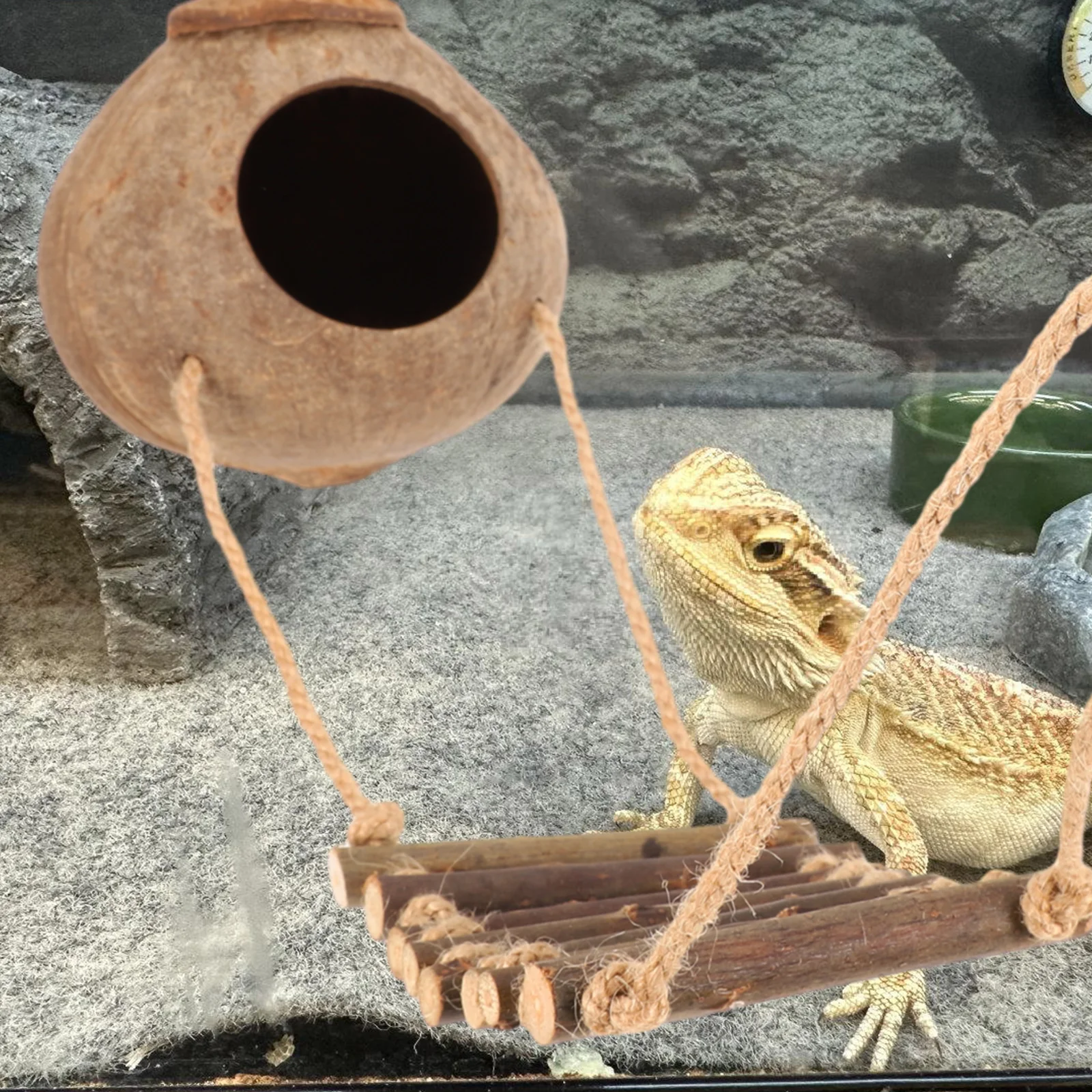 Turtles Lizard Hideout House Leopard Gecko Reptile 5200X1400X1200CM Playing Platform