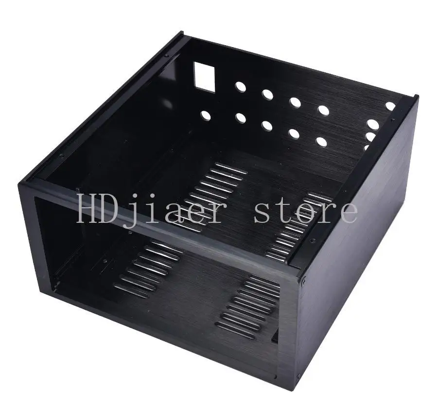 

All aluminum 2DIN car computer case, DIY desktop audio system for car host, suitable for Toyota Subaru host accessories+