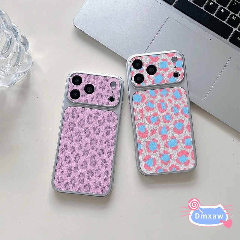 Leopard Print Phone Case For Samsung Galaxy A07 A06 M06 F06 A05S M05 A04S A04E M04 A03 Core A03S A02S M02S F02S 5G 4G Cover
