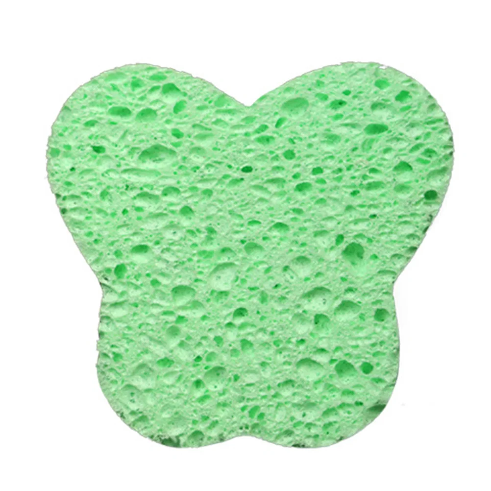 Éponge de nettoyage du visage en pâte de bois naturelle, 15 pièces, éponge de nettoyage douce et Durable pour le démaquillage, soins de la peau