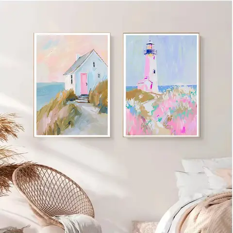 8 best sales strandväggkonst - №2