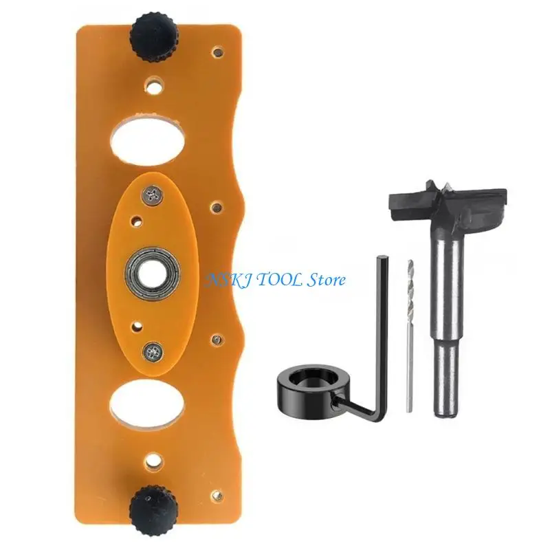 L8RC 35 مم مخفي مفصلي مجموعة مجموعة الأدوات الخشبية ثقب الحفر المفصلي #5