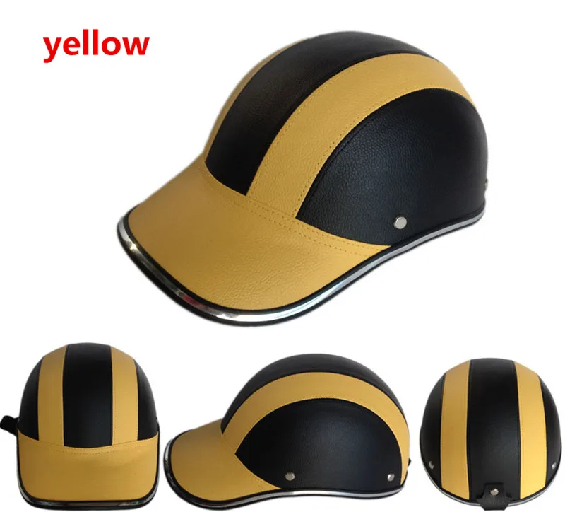 ESCAM Safety Helmet Motorcycle Helmet half helmet summer  electric car men women personality  baseball helmet protection