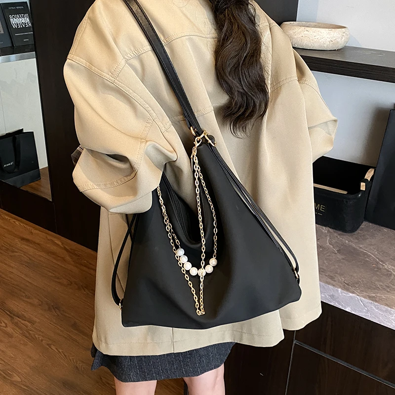 Borsa tote in pelle da donna di lusso Borsa a tracolla elegante Borsa a tracolla dal design classico Stile vintage alla moda