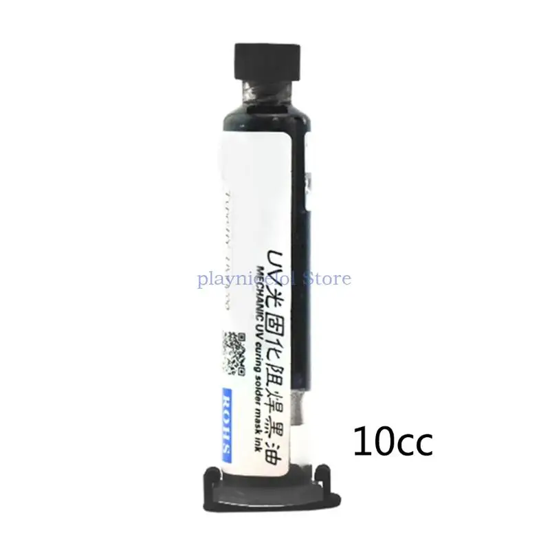 Solder Mask Inks, UV Curing Solder Mask Inks, 6 Color UV Curable Solder Mask for Repair Computer Mobile Phone E8BA