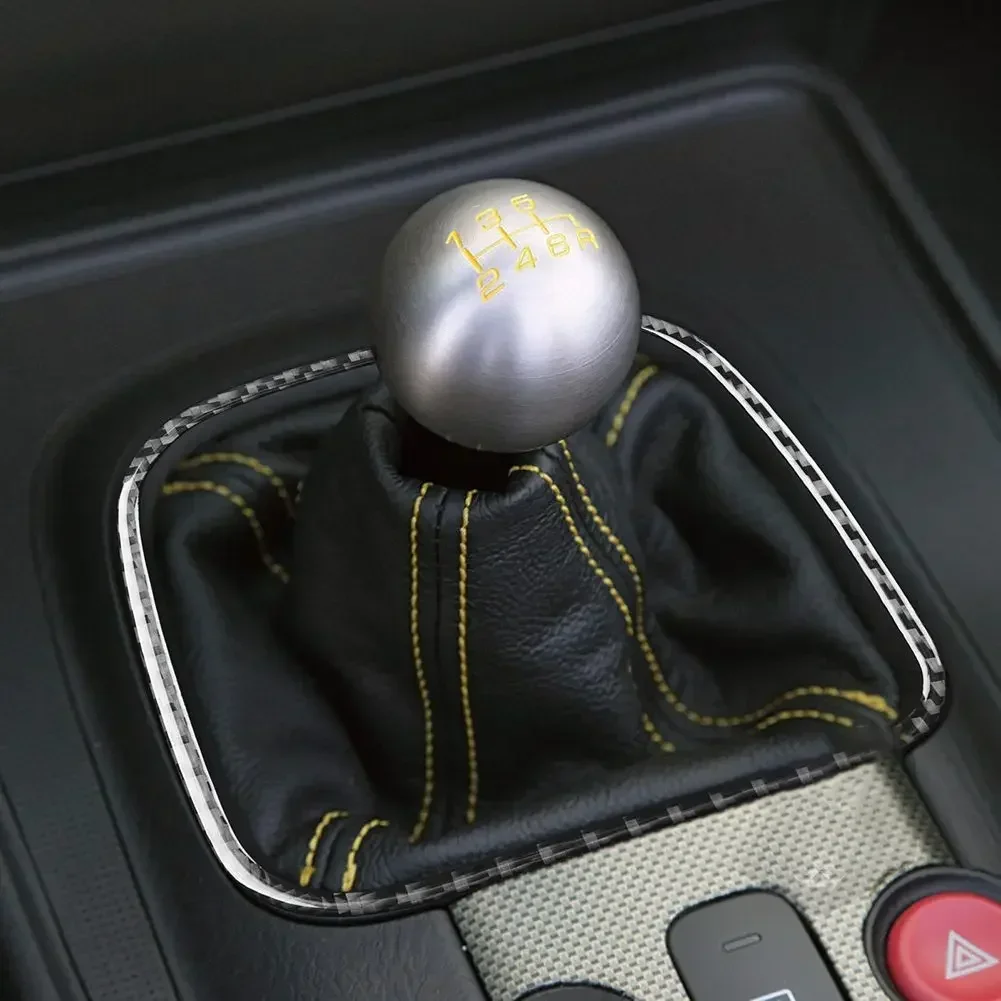 

Для Honda S2000 2004-2009 автомобильная центральная консоль из углеродного волокна, панель переключения передач, декоративная наклейка, аксессуары для интерьера