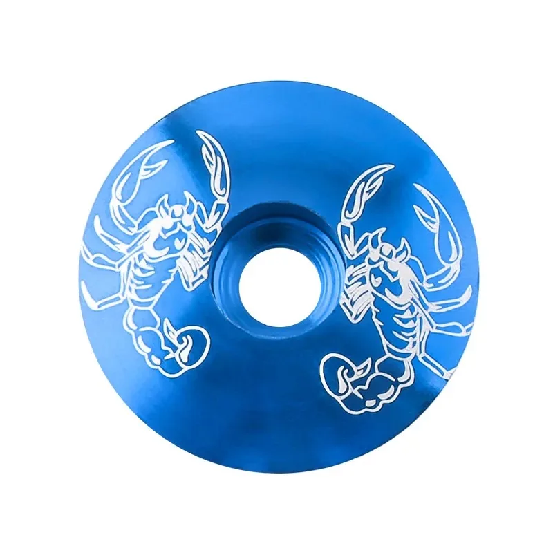 AliExpress NONE Aluminum Alloy Ultra-Light Headset Top Cap Mountain Bike Bowl Cover Fit Road Bike Fixed Gear Folding Bicycle Parts