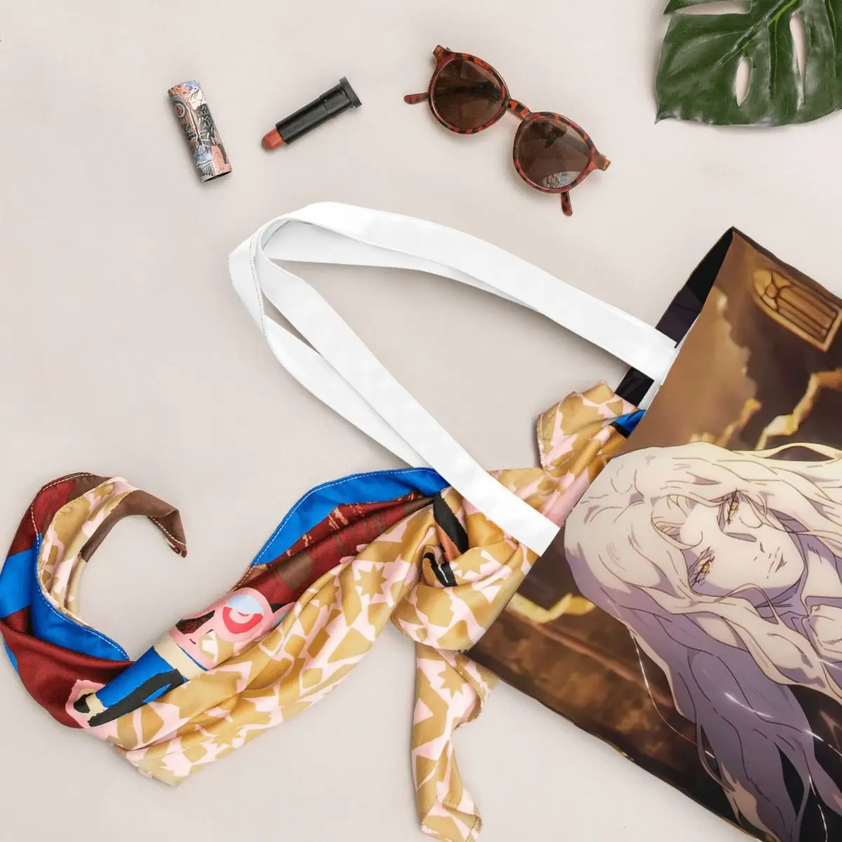 Alucard Castlevania Nocturne Bolsas de compras dobráveis de lona Bolsa tote feminina bolsa de ombro bolsa de viagem