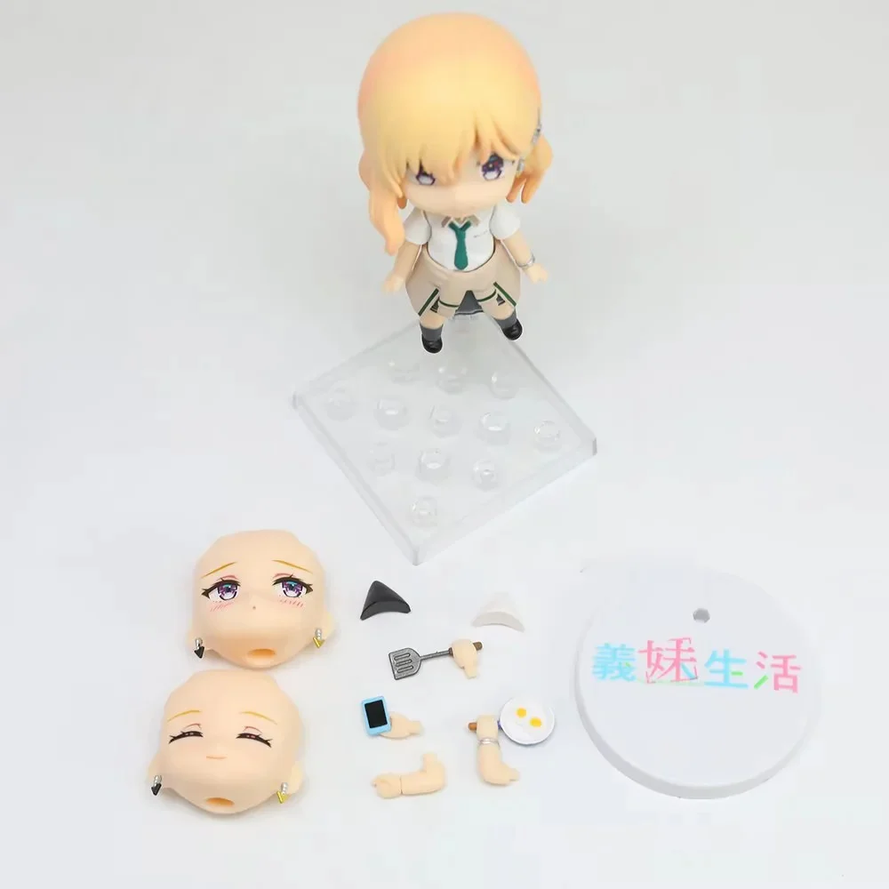 

Anime Days With My Stepsister Saki Ayase PVC Action Figure Collectible Model Doll Toy 10CM 2593#