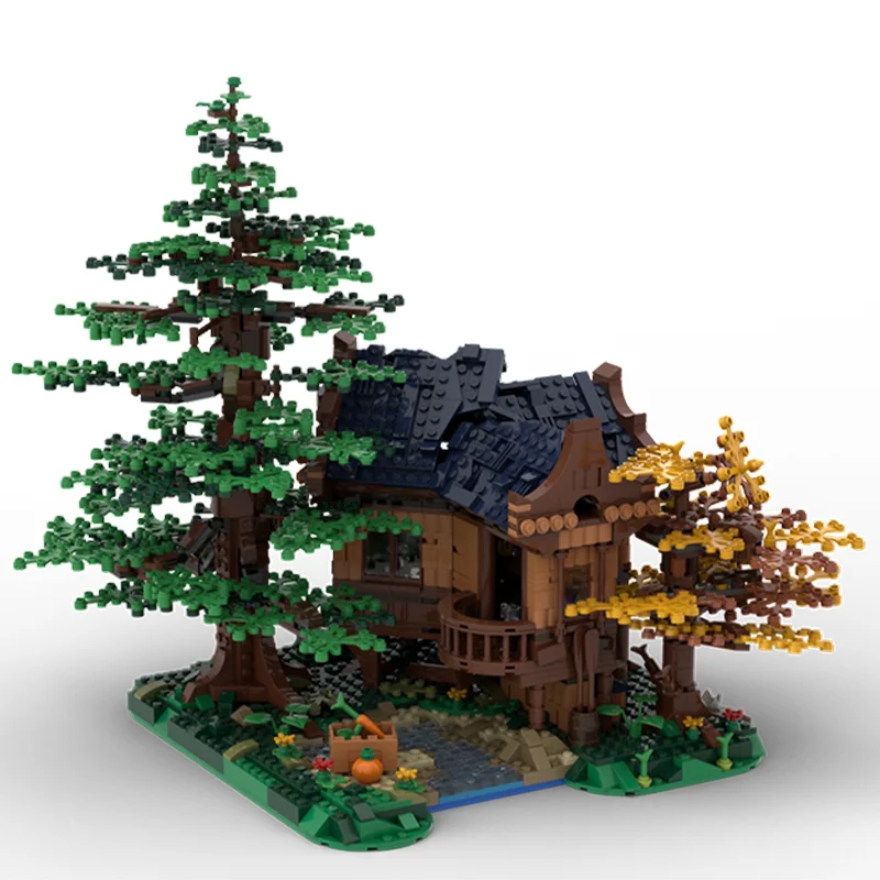 NUOVO 3037PCS Casa sull'albero Foresta Bundle Modello fai da te Educazione idea creativa Bambini Giocattolo in mattoni Edificio di compleanno Blocco regalo di Natale