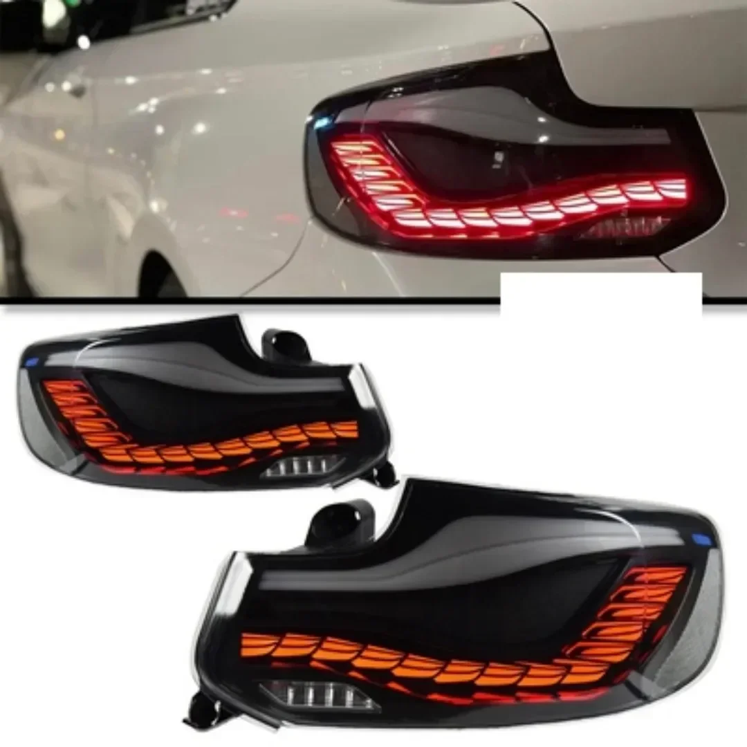 Taillight Assembly for BMW 2 series upgrade to M2C F22 F23 F87 218 Daytime Running Light brake light Turn Signal backup light
