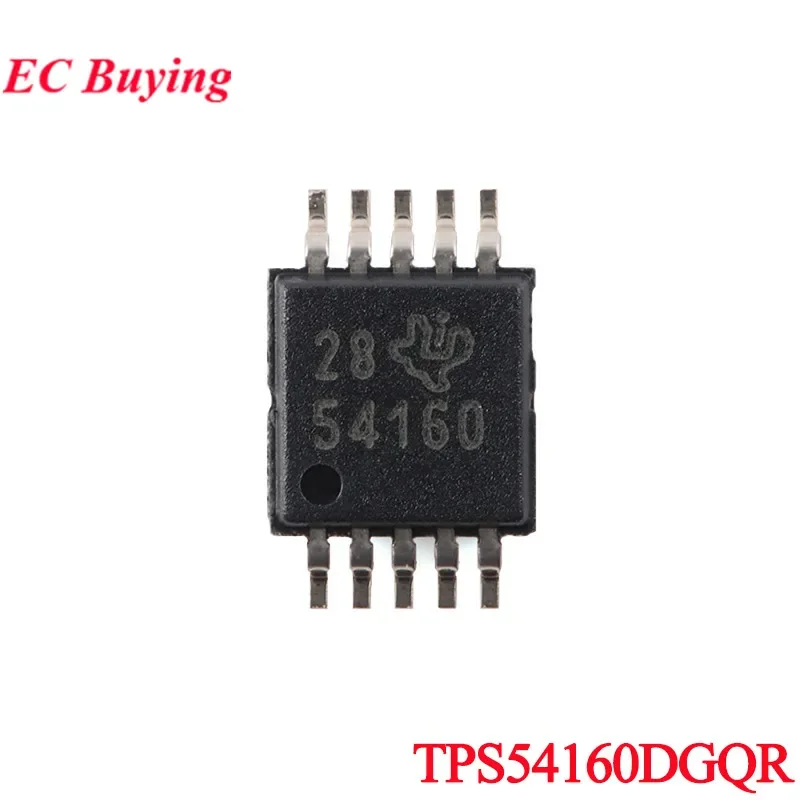 5Pcs/1pc TPS54160DGQR TPS54160 54160 MSOP-10 60V 1A DC/DC Buck Controller Chip IC