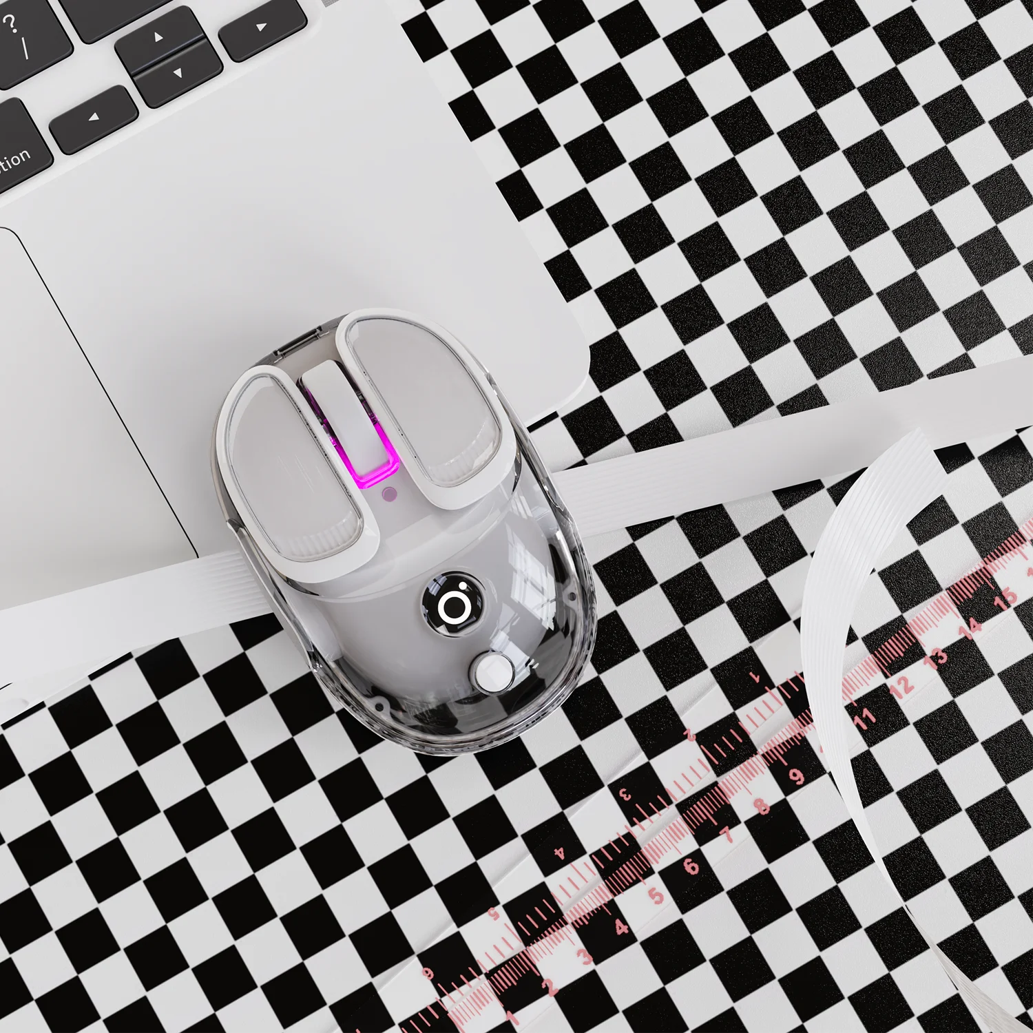 EWEADN Q9 Mini Wireless Mouse Bluetooth 2.4G ชาร์จ,เงียบ,4800 DPI,การชาร์จ Type-C, สําหรับสํานักงาน,เกม,แล็ปท็อป/เดสก์ท็อป