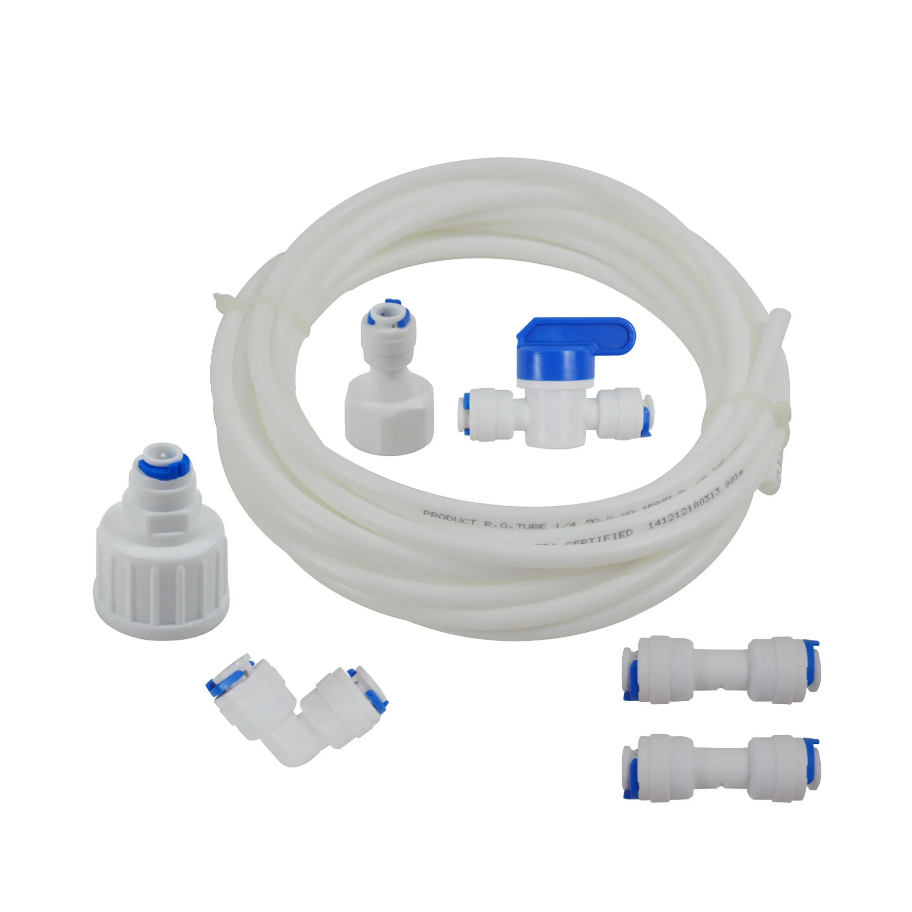 Water Filter Installation and Connection Kit for Fridge/Ice makers/Water Dispenser (Includes 6 Meters 1/4