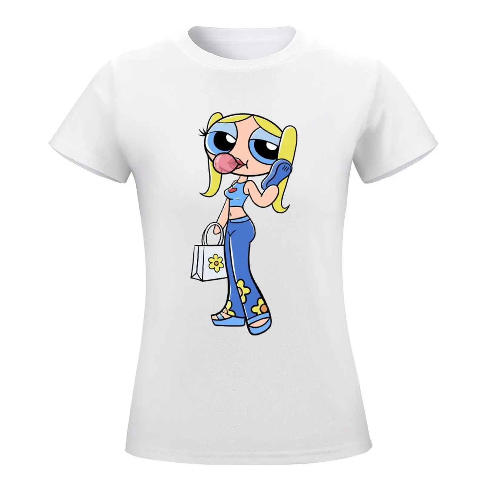 Crewneck Teen Bubbles (Blue) For Sale T-shirt  Campaign Tshirt Hot Sale Humor Home