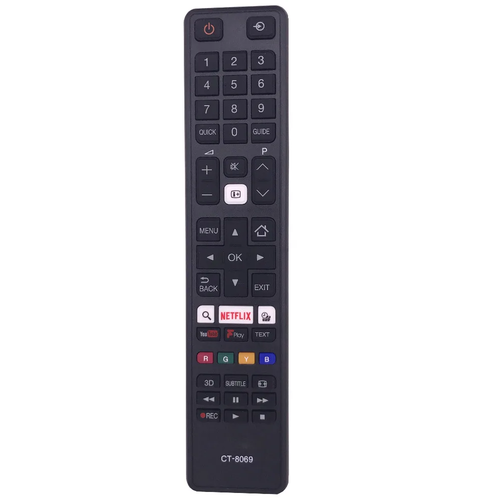 

CT-8069 For Toshiba 4K Smart TV Remote Control Universal 43L3653DB 49U6663DB 65U6663DB 55U5766DB