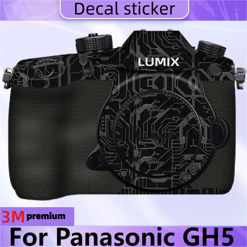 For Panasonic GH5 Camera Sticker Protective Skin Decal Vinyl Wrap Film Anti-Scratch Protector Coat DC-GH5 GH 5